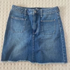 HOLLISTER DENIM SKIRT